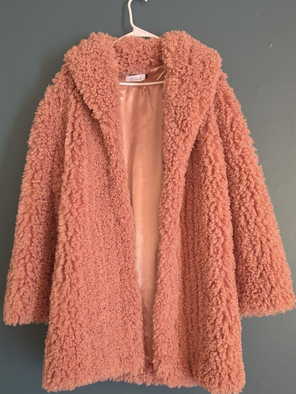 Women's Rose Teddy Coat